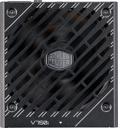 Cooler Master V650 Gold V2 PSU, UK Plug - 650W, 80 PLUS Gold, Fully Modular, ATX Power Supply Unit, Quiet 135 mm FDB Fan, Semi-Fanless Mode, 10-Year Warranty Black Edition