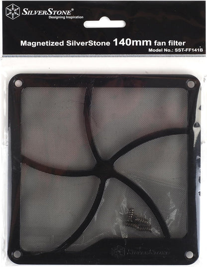 SilverStone Technology SST-FF121B Tek 120mm Ultra Fine Fan Filter with Magnet Cooling 2-Pack