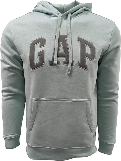 Gap Factory Men's Fleece Arch Logo Pullover Hoodie