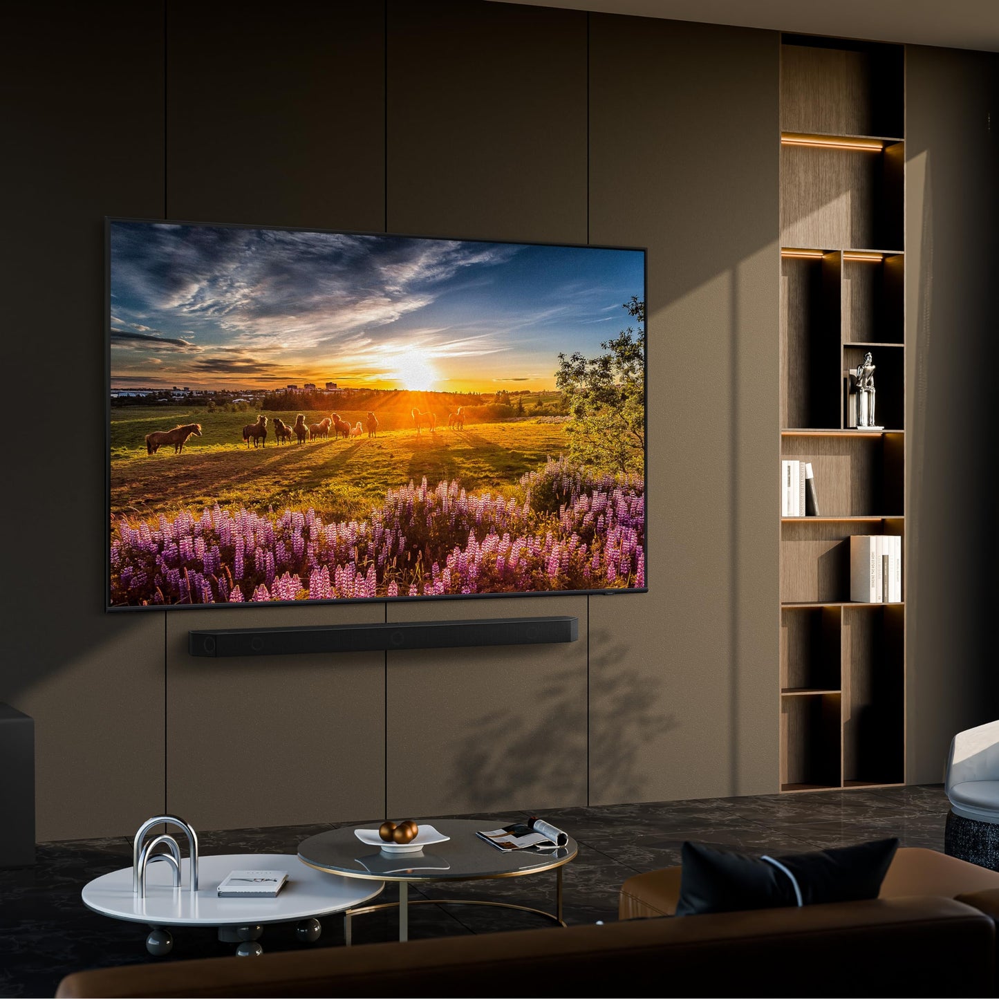 Samsung 55 Inch TV Crystal UHD Crystal Processor 4K Hub - UA55CU7000UXZN (2023 Model)