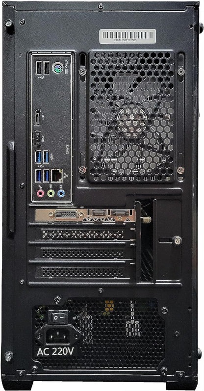 DASEEN Gaming Computer PC Desktop – Intel Core i5-12400F 2.5GHz, NVIDIA GeForce GTX1660 6GB, 16GB DDR4-3200 RAM, 512GB SSD, Windows 10 - CaveHubs