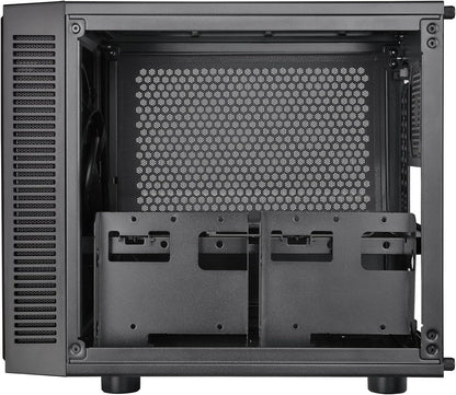 Thermaltake Suppressor Mini Itx Cube Chassis Ultra Quiet Gaming Silent Computer Case Ca-1E6-00S1Wn-00