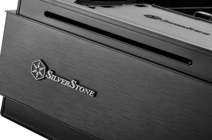 SilverStone Technology Gaming Slim Computer Case for Mini-Itx with Integrated RGB Lighting Cases (SST-RVZ03B-USA)