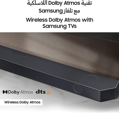 Samsung 3.1Ch Wireless Soundbar with Dolby Digital/DTS Virtual:X In Built Subwoofer Bluetooth Connectivity - HW-B650/ZN