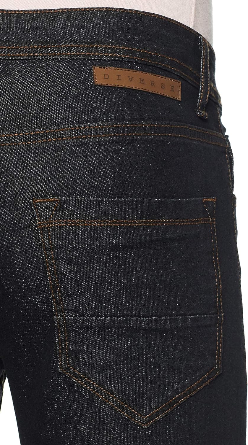 DIVERSE Men's Slim Fit Jeans