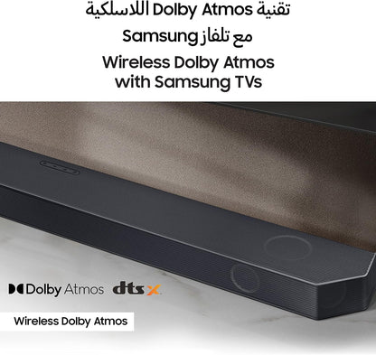 Samsung 3.1Ch Wireless Soundbar with Dolby Digital/DTS Virtual:X In Built Subwoofer Bluetooth Connectivity - HW-B650/ZN