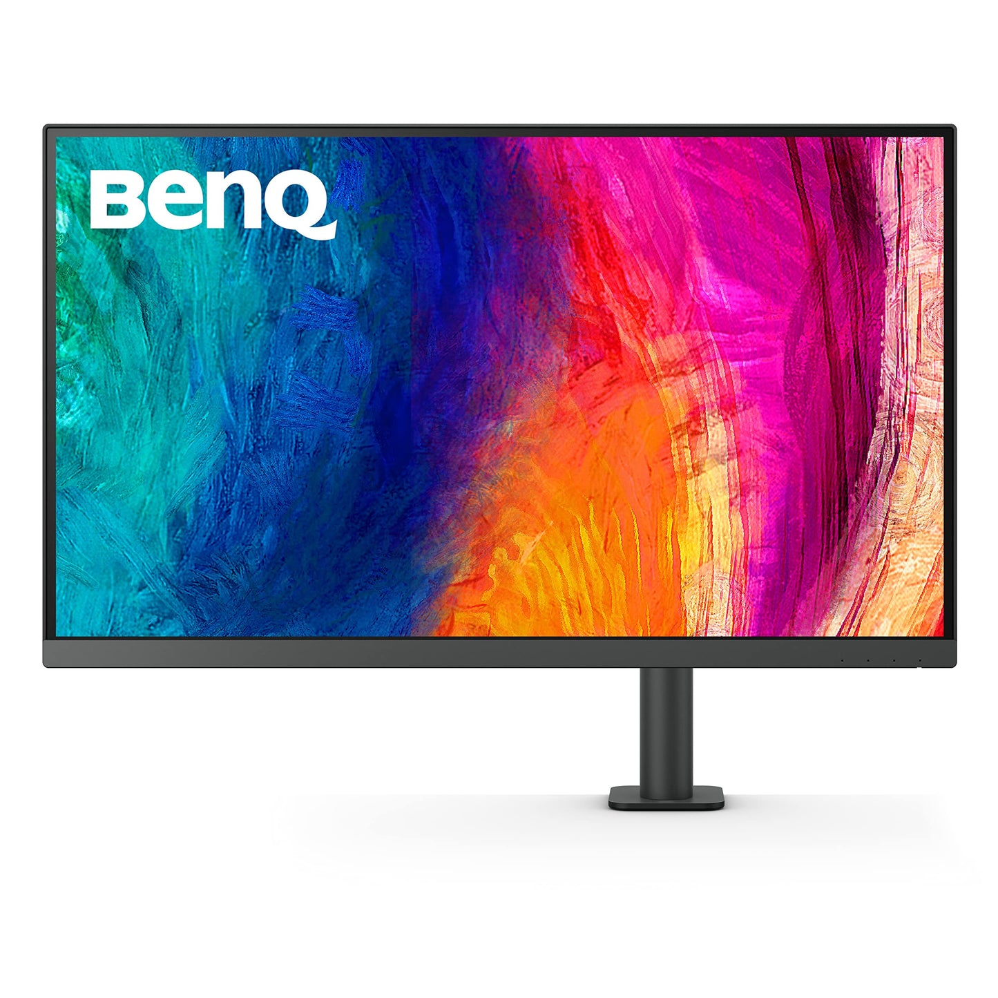 BenQ PD3205UA 32-inch Ergo Arm 4K Monitor, UHD, sRGB, Rec.709, HDR10, IPS, AQCOLOR Technology, USB-C, Factory-Calibrated, Hotkey Puck G2, KVM, Color Mode, DualView