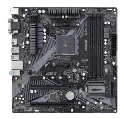 Asrock B450M Pro4 R2.0 AMD B450 Socket AM4 micro ATX