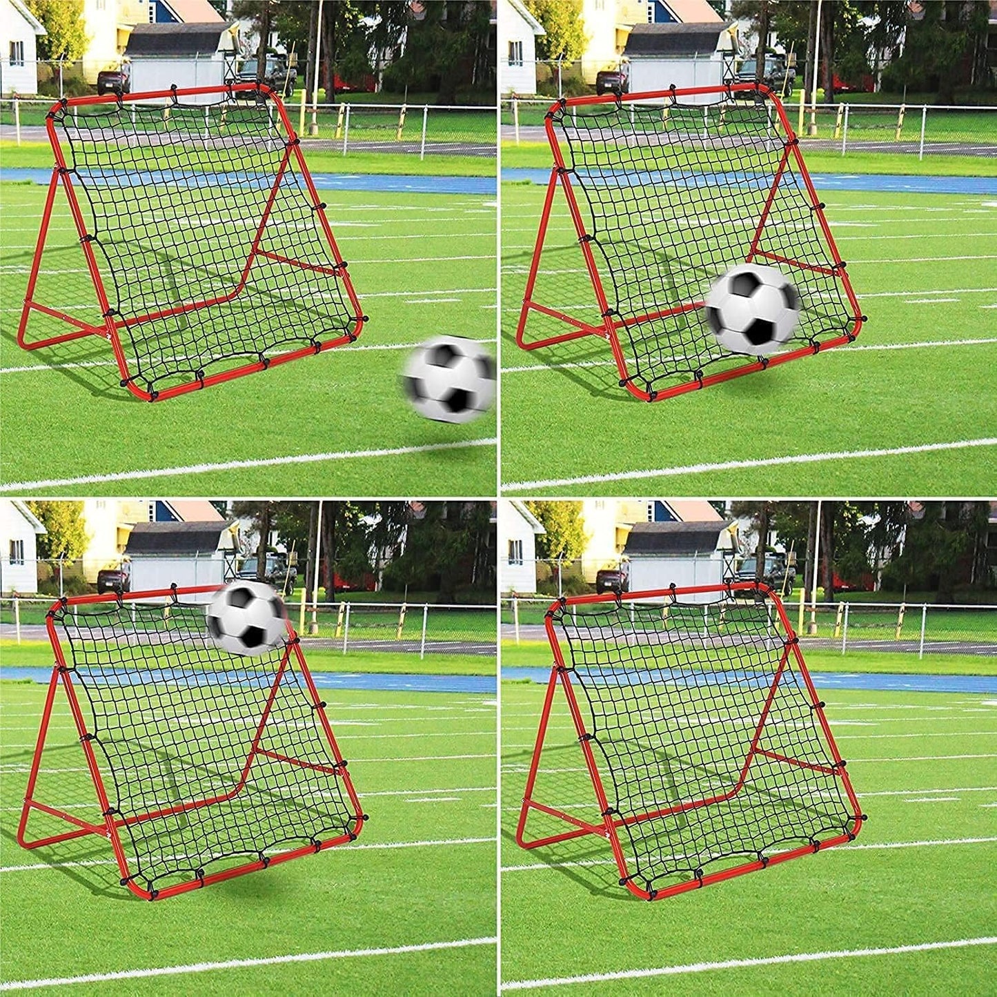 Babyclub Football Training Rebounder Net Soccer Kickback Target Goal