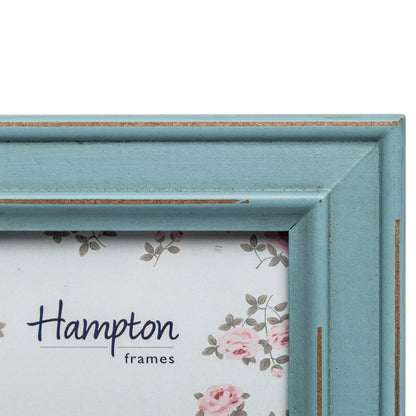 Hampton Frames NEW ENGLAND Solid Oak Wood Photo Frame (Double 5x7 (13x18cm)), natural