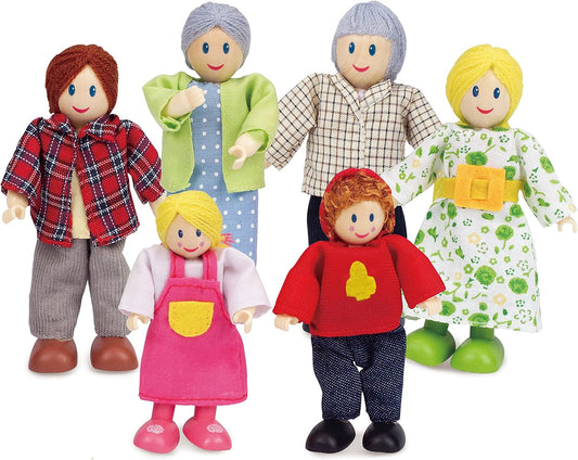 Hape, Happy Family Caucasia, Role Play Toys