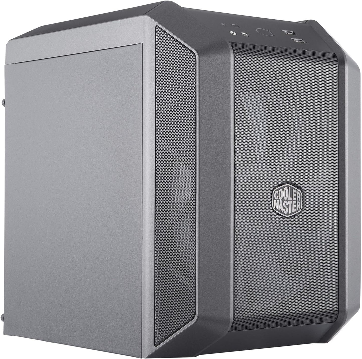 Cooler Master MasterCase H500 ARGB - PC Case with Dual 200mm Fans for High-Volume Airflow, Mesh and Transparent Front Chassis Panels, Flexible ATX Hardware Capacity