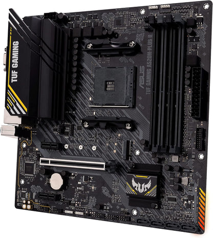 ASUS PRIME A320M-K (AMD A320) AM4 uATX motherboard with LED lighting, DDR4 3200MHz, 32Gb/s M.2, HDMI, SATA 6Gb/s, USB 3.0 - CaveHubs