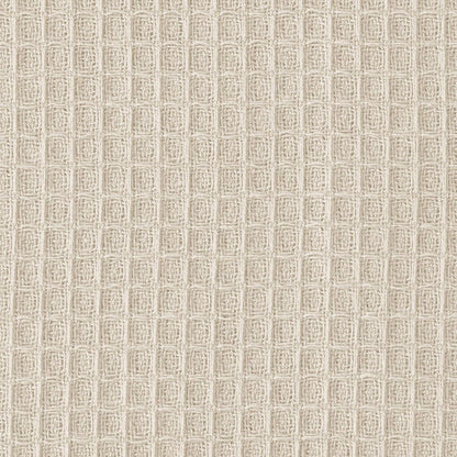 mDesign Cotton Waffle Weave Fabric Shower Curtain - for Bathroom Showers and Bathtubs - Hotel Quality - Machine Washable - Farmhouse Style - 72x72 Inch Cream/Beige