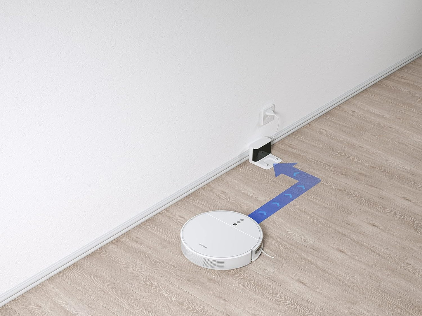 Dreame F9 - Robot WiFi Superfine 2500Pa, Strong Suction Power, Automatic Charging, Intelligent Mapeo, App Control, Hard Floors, Carpets With 2 Year Warranty