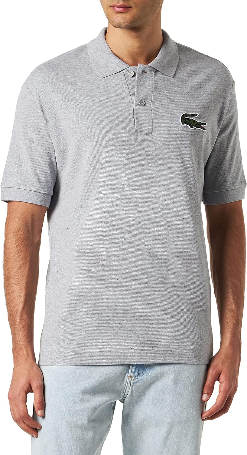 Lacoste Mens Loose Fit Cotton Piqué Polo Shirt