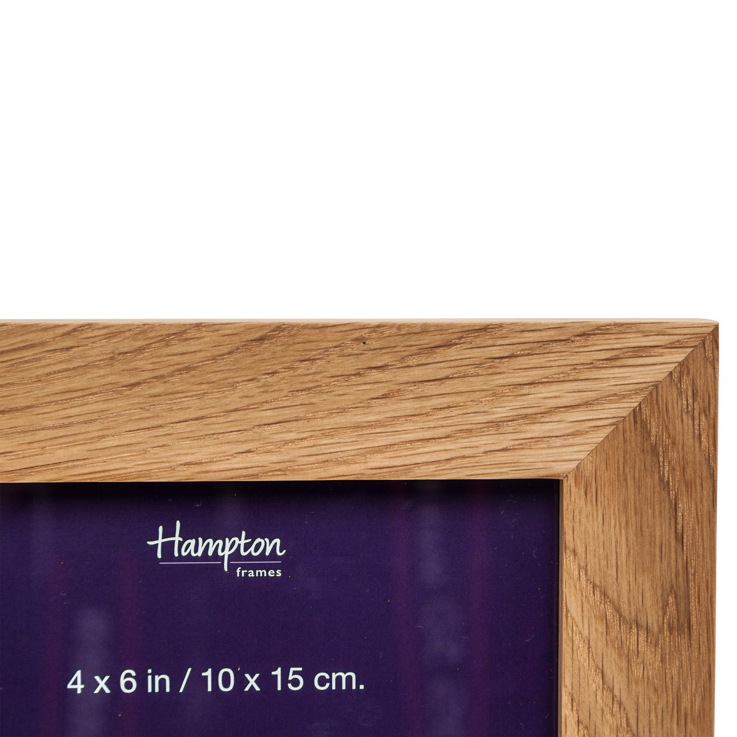 Hampton Frames NEW ENGLAND Solid Oak Wood Photo Frame (Double 5x7 (13x18cm)), natural