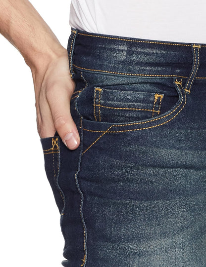 DIVERSE Men's Slim Fit Jeans