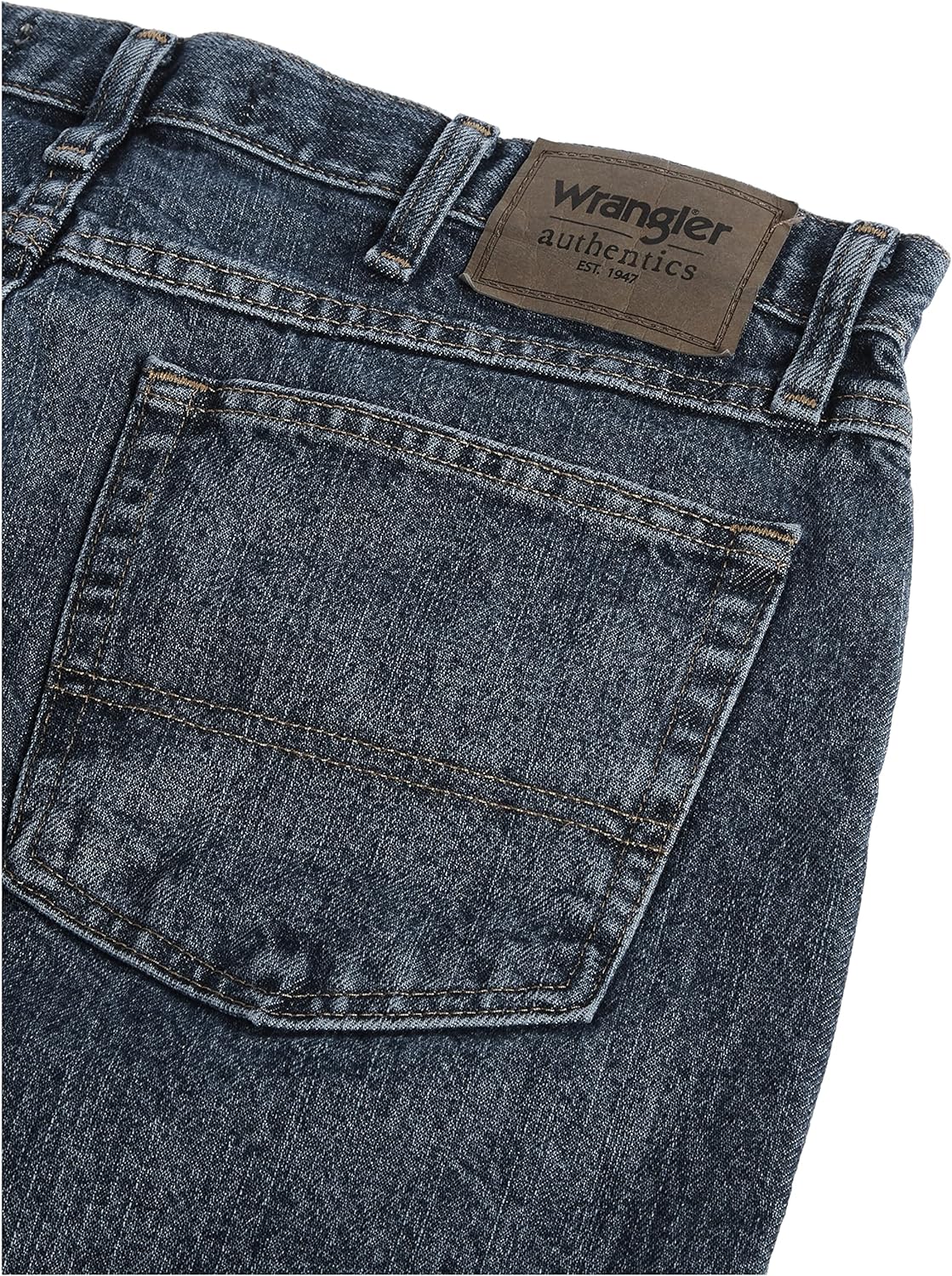 Wrangler mens Classic 5-pocket Regular Fit Cotton Jean jeans