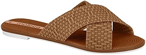 Moleca Womens Flat Sandals & Slides Lightweight Comfortable to Everyday Use