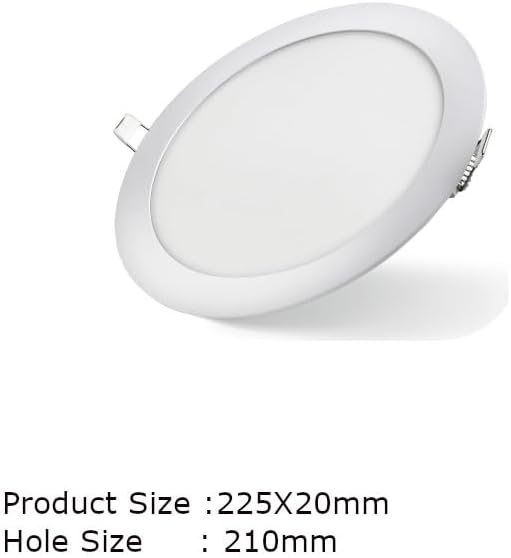 LED Ceiling Ultra Slim Round LED Panel Light Light Modern 20W 3000k Warm White Color Ceiling LED Light Round