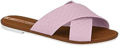 Moleca Womens Flat Sandals & Slides Lightweight Comfortable to Everyday Use