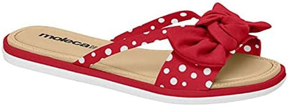 Moleca Womens Flat Sandals & Slides Lightweight Comfortable to Everyday Use