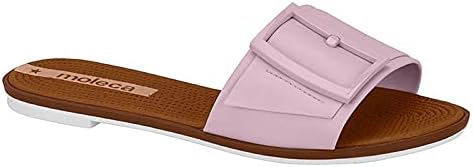 Moleca Womens Flat Sandals & Slides Lightweight Comfortable to Everyday Use