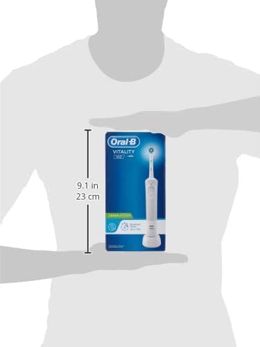 Oral B Vitality D100 CLS Sensi Ultrathin Rechargeable Toothbrush + EB 20-2 Brush Head Bundle