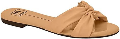 Moleca Womens Flat Sandals & Slides Lightweight Comfortable to Everyday Use