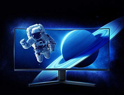 Xiaomi Mi Curved Gaming Monitor 34 Inch Screen 3440X1440 Wqhd Resolution 4K Freesync Amd 144 Hz 21:9 Ratio, Xmmntwq34