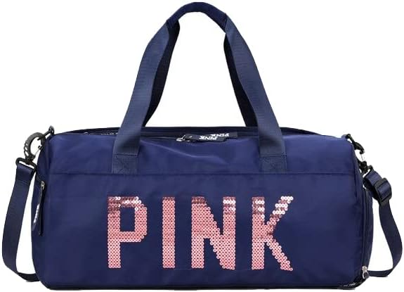 MXM Duffle Women Bags | Travel Sports PINK Handbag.