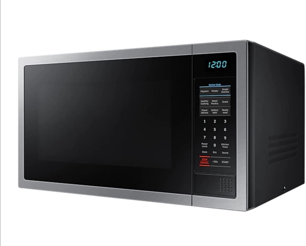 Ace UAE Samsung ME6124ST-1 XSG Stainless Steel Microwave Oven (1000W,34L)