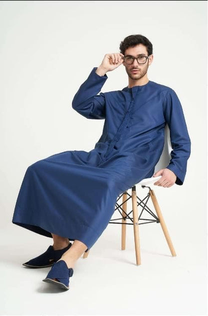 TALBANI Hand Stitched Emarati Thobe | Kandora for Men