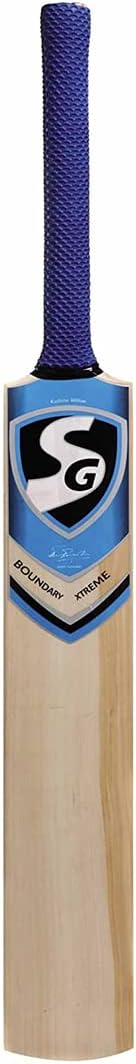 Sg Boundary Xtreme Kashmir Willow Cricket Bat (Size: Short Handle,Leather Ball)