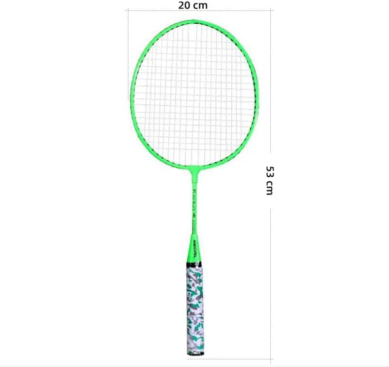 Kids Badminton Racket Set - Badminton Racket Set - 2 Person Backyard Youth Set with Badminton Balls for Kids Indoor Outdoor Sports (Includes 2 Rackets + 2 Badminton Balls)