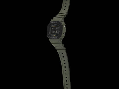 Casio G-Shock Quartz Watch, Digital Dial Resin Band