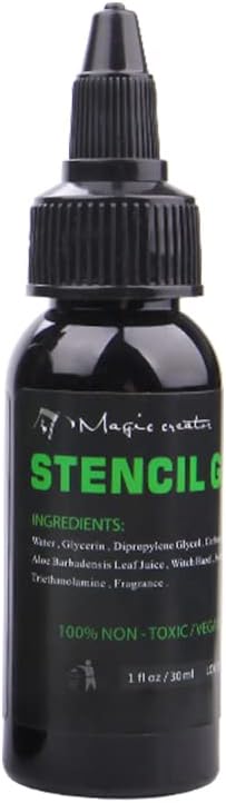 RetroDeco Tattoo Stencil Printer Ink for EcoTank Inkjet Printer - 4 oz Bottle