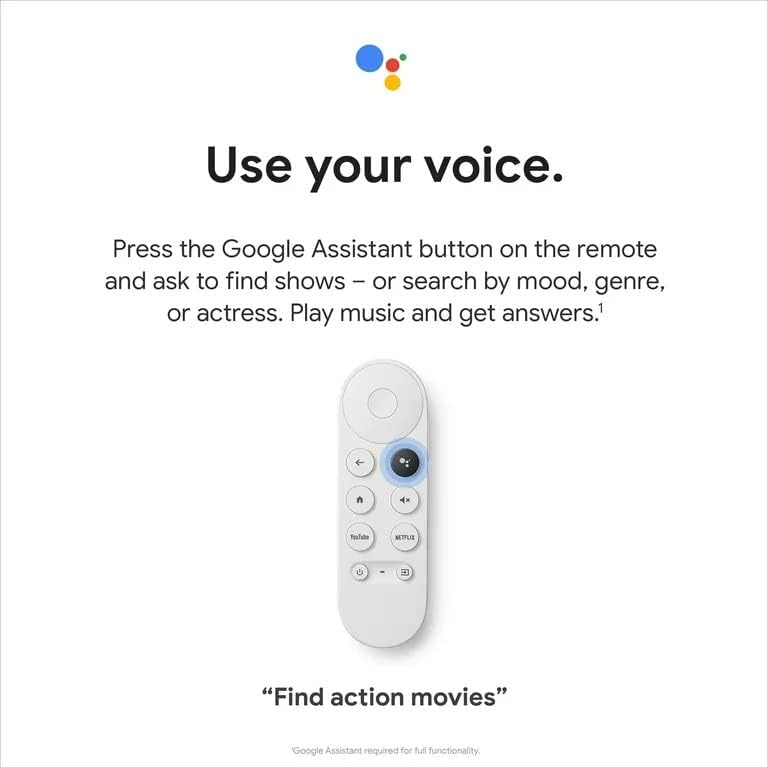 Google Chromecast with Google TV HD Snow GB (GA03131-GB)