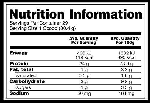 Optimum Nutrition (ON) Gold Standard 100% Whey Protein Powder Primary Source Isolate, 24 Grams of Protein for Muscle Support and Recovery - Vanilla Ice Cream, 2 Lbs, 29 Servings (899 Grams)