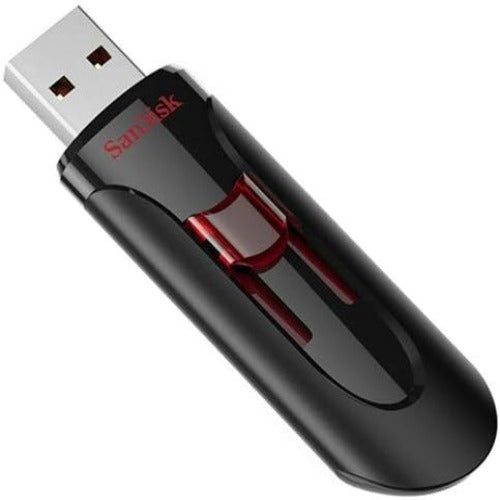 Sandisk - Cruzer Glide 128Gb Usb 3.0 Flash Drive Sdcz600-128G-G35, Black