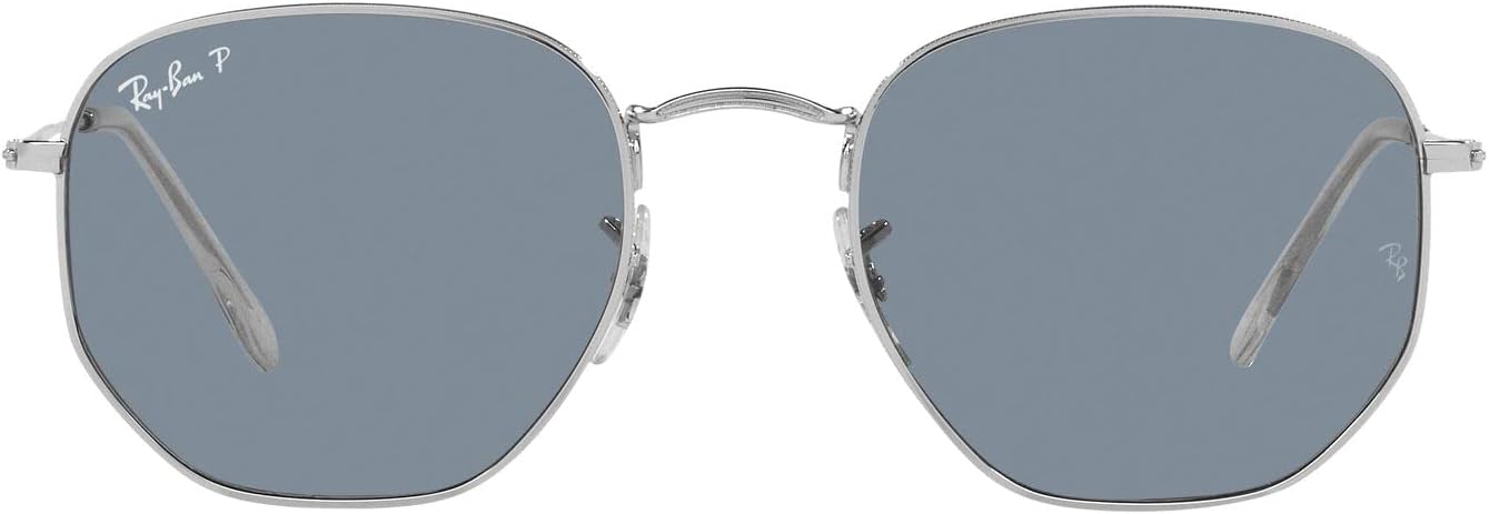 Ray-Ban Women's Rb3548n Hexagonal Flat Lens Sunglasses