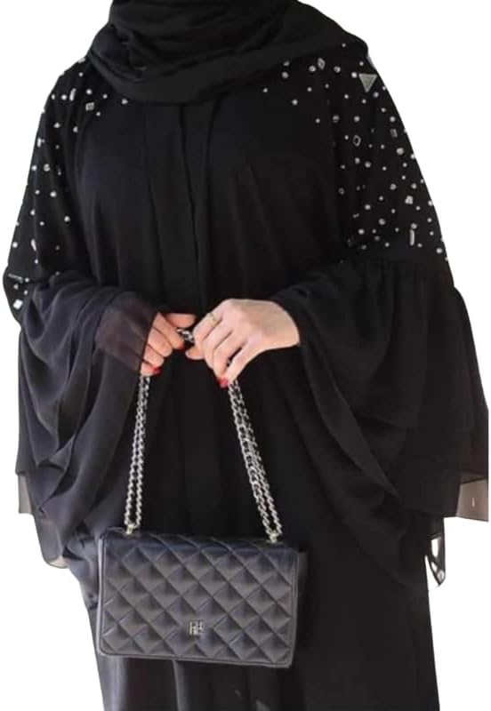Samaira Fashion Prayer Dress for Women Dubai Kaftan Farasha Caftan Long Maxi Dress Long Sleeves Evening Dress Abayas for Women Muslim