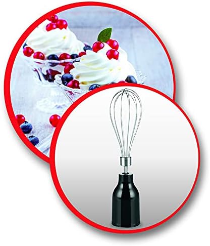 Moulinex Easy Chef Hand Blender with 800 ml Beaker, 450W, White, Plastic/Stainless Steel, DD451127