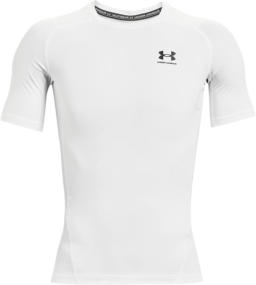 Under Armour Mens Armour Heatgear Compression Short-sleeve T-shirt Short Sleeve