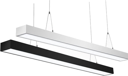 FSL LED OFFICE LINEAR LIGHT BLACK & SILVER COLOR 18W & 36W Aluminum For Office or Home Office (Black 36W Day Light 6500K)