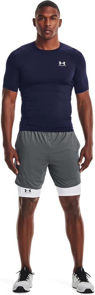 Under Armour Mens Armour Heatgear Compression Short-sleeve T-shirt Short Sleeve