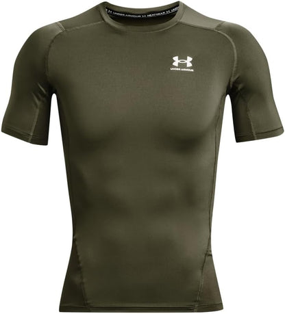 Under Armour mens Armour Heatgear Compression Short-sleeve T-shirt Short Sleeve