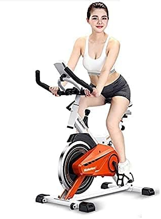 Max Strength Dynamic 30 Indoor Cycling Bike Spinning Bike Ultra Quiet Fitness Bike and Abdominal Trainer |Speed Bike with Low Noise Belt Drive System| Cardio Trainer