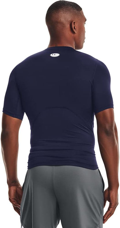 Under Armour mens Armour Heatgear Compression Short-sleeve T-shirt Short Sleeve